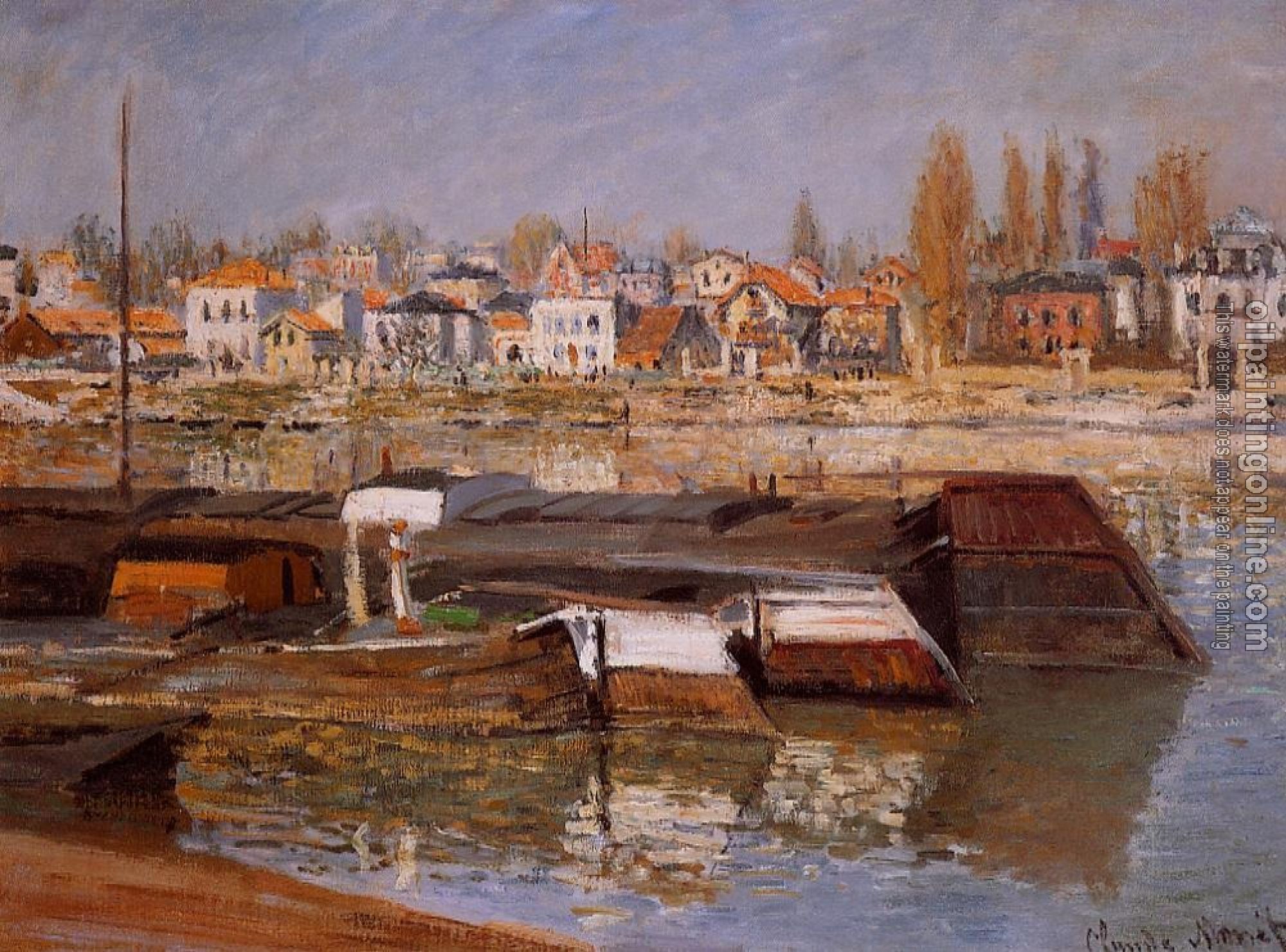 Monet, Claude Oscar - The Seine at Asnieres